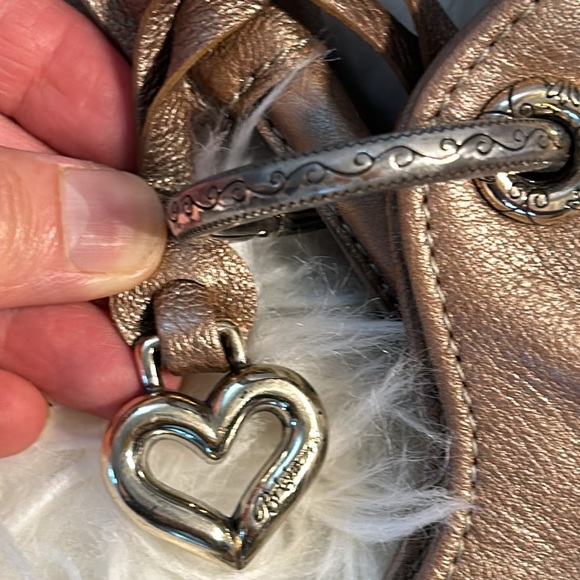 Brighton Leather Shoulder Bag in excellent condition - Picture 4 of 11